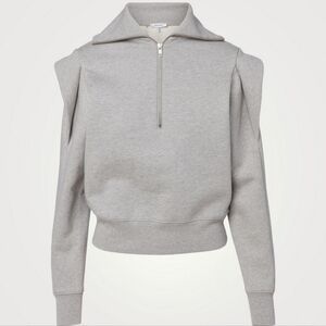 Frame Sporty Zip Sweatshirt Size Small